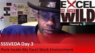 SSSVEDA Day 3  Peek Inside My Excel Work Environment