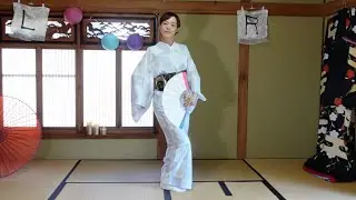 【KYO-no-SHIKI (spring/summer)】Dance Practice By Traditional Japanese Dancer ”Mirrored