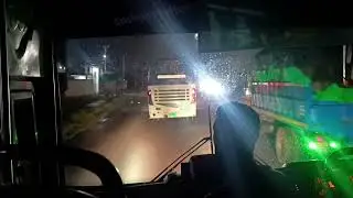 Bus Race At highway | hanif bus race | bus race in Bangladesh #bus #automobile #hanifbus