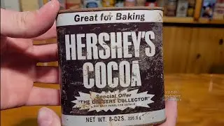 Tasting 40 Year Old HERSHEY'S COCOA Powder For Baking