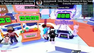 20 Robux to Everyone Giveaway - Then Viewer Games! - Lost Power Yesterday
