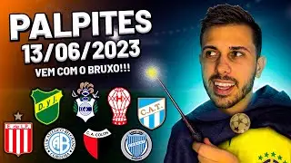PALPITES DE FUTEBOL DO DIA 13 06 2023 + BILHETE PRONTO