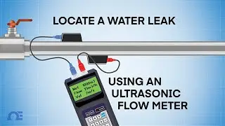 Finding a Leak Using An Ultrasonic Flow Meter