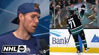 Connor McDavid shares his thoughts on Bedard, Celebrini, and facing Alex Ovechkin | NHL on TNT