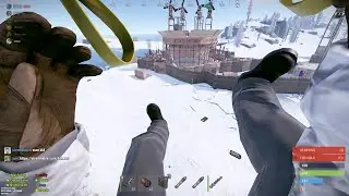 Rust Defending a 100+ Rocket Raid