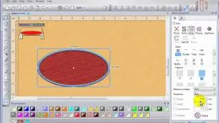 Length, Density, Underlay - Janome Artistic Sewing Suite Embroidery Machine Software