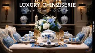 Elegant Chinoiserie Design Ideas with GOLD Accents Revealed
