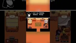 What the hell is this giant bloodstain? | #deltarune #highlight #tobyfox #chapter4 #kris #susie