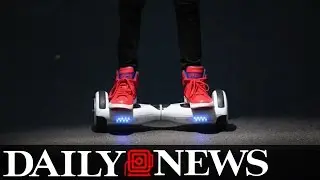 Walk or Pay a Fine: &lsquo;Hoverboards&rsquo; are Illegal in New York City