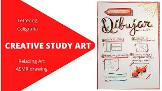 Relaxing STUDYGRAM project step by step 🤪 |A HAND LETTERING tutorial ❤️
