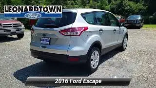 Used 2016 Ford Escape S, Leonardtown, MD LP5111B
