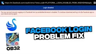 Smartgaga Free Fire Facebook Login Problem Fix. How To Fix Smartgaga Facebook Login Problem.