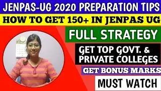 Preparation tips for JENPAS UG | how to score 150+ in jenapauh | jenpas ug 2020 preparation |