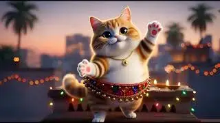 &ldquo;Moti Billi&rsquo;s EPIC Bollywood Dance &ndash; Too Cute to Handle! 😍🔥&rdquo; #cat #movelycat #catvideos #catdance