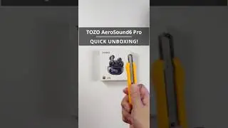 Tozo AeroSound6 Pro : Quick unboxing!