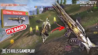 Mythic Oden Divine Smite is back (Solo vs Squad 23 kills gameplay + gunsmith)