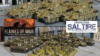 Flames of War Battle Report - Panthers vs Battle Weary Armoured Infantry in NUTS