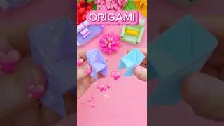 How to fold Origami Paper Chair #easypapercraft #origamipaper 👉331