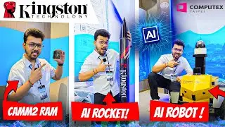 AI Rocket, AI Robot, Gen5 SSDs ! Kingston Surprised Me At Computex 2025