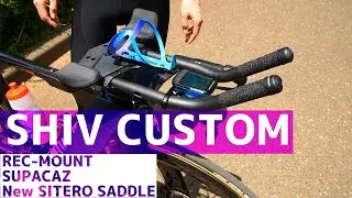 SHIV CUSTOM 【SUPACAZ REC-MOUNT NEW SITERO SADDLE】