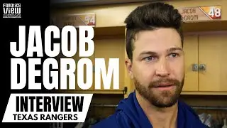 Jacob DeGrom Reacts to First Day at Texas Rangers Camp, Injury Situation & Rangers Expectations