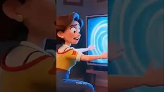 Woman in the TV #mha #3danimation