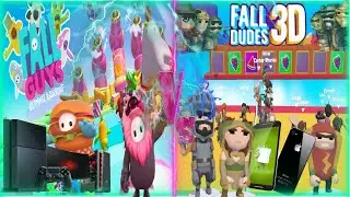 Fall Dudes || New multiplayer mobile game || review