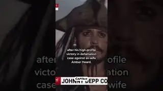 Johnny Depp could make a come back as Jack Sparrow#johnnydepp #jacksparrow #comeback #shorts #viral