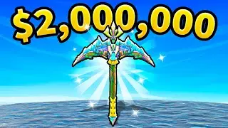 I Bought The NEW PRISMATIC PICKAXE In Roblox The Forge...