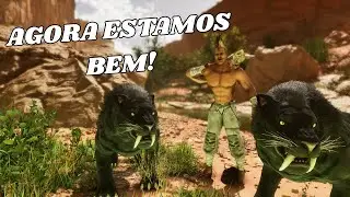 EVOLUINDO BEM COM 3 NOVOS TIGRES! Ark Scorched Earth #04