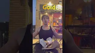GoldBurgers! #shorts #burger #foodreview #foodie #connecticut  #munchermatt