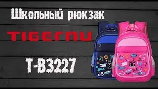 Обзор - детский рюкзак Tigernu T-B3227 для младшей школы и садика