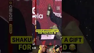 Shakur Stevenson TAUNTED Teofimo Lopez with tequila gift for his dad at their final press conference