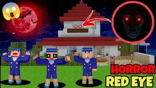 Shinchan Found SCARIEST RED EYE in Minecraft!😨😱 
