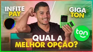 InfinitePay ou Ton - Qual a MELHOR M&Aacute;QUINA de CART&Atilde;O do MERCADO?