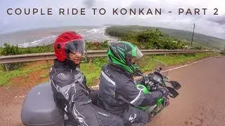 COUPLE EXPLORING COASTAL ROAD IN KONKAN | Dapoli | Anjarle | Harnai | Kelshi....