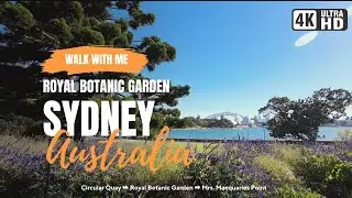 Walk With Me: Sydney Royal Botanic Garden to Mrs. Macquaries Chair  [Self-Guided Walk] 2023