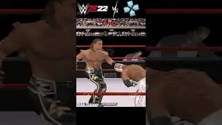 Shawn Michaels back suplex comparison ( Wwe2k22 vs ppsspp ) || credit:- @EspacioNX