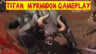 Crowfall Beta Titan Myrmidon PVP Gameplay