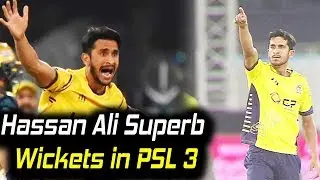 Hassan Ali Superb Wickets in PSL 3 | HBL PSL