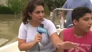 Neighborhoods in west Houston only accessible by boat