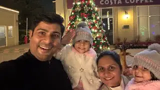 बच्चों ने Christmas tree देख लिया 🎅🌲 #kids #travel #happy  @vibhawtyagi 