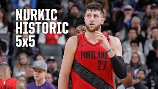 Jusuf Nurkić HISTORIC PERFORMANCE 5x5 vs. Sacramento Kings | January 1, 2019