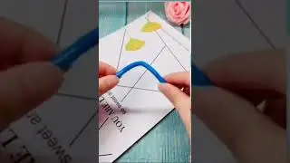 Straw Craft | #shorts #crafts #strawcraft