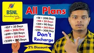 BSNL Recharge Plans 2025: Data, Calls, Validity & More