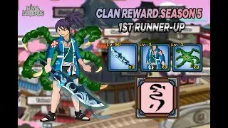 Ninja Legends  - 1st Runner-up Clan Reward Season 5
