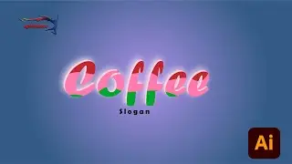 How to create Text Logo design in Adobe Illustrator || Crafting a Neumorphic Logo Design
