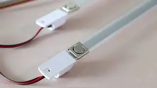 Magnetic led retrofit strip kit