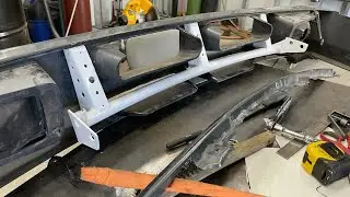 Bmw e30 Cowcatcher valance custom mounting bracket
