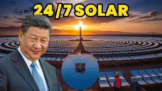 Inside China&rsquo;s Solar Tower That Works Even at Night